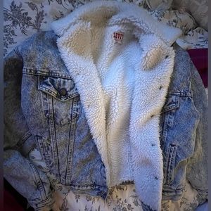 Vintage Levi’s lined jean jacket